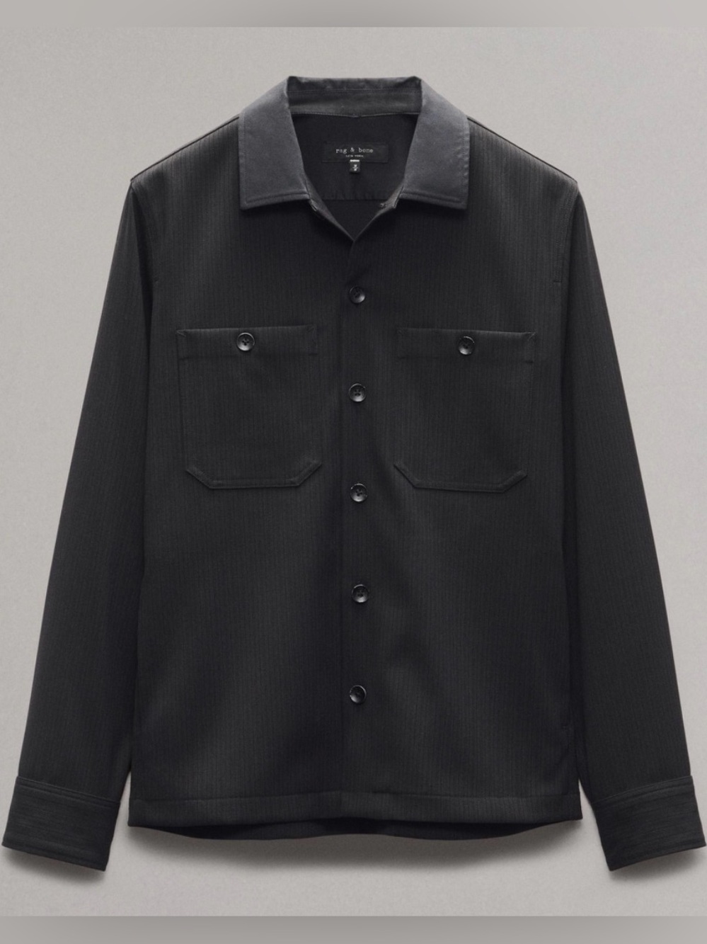 Rag & Bone Hyde Pinstripe Shirt Jacket